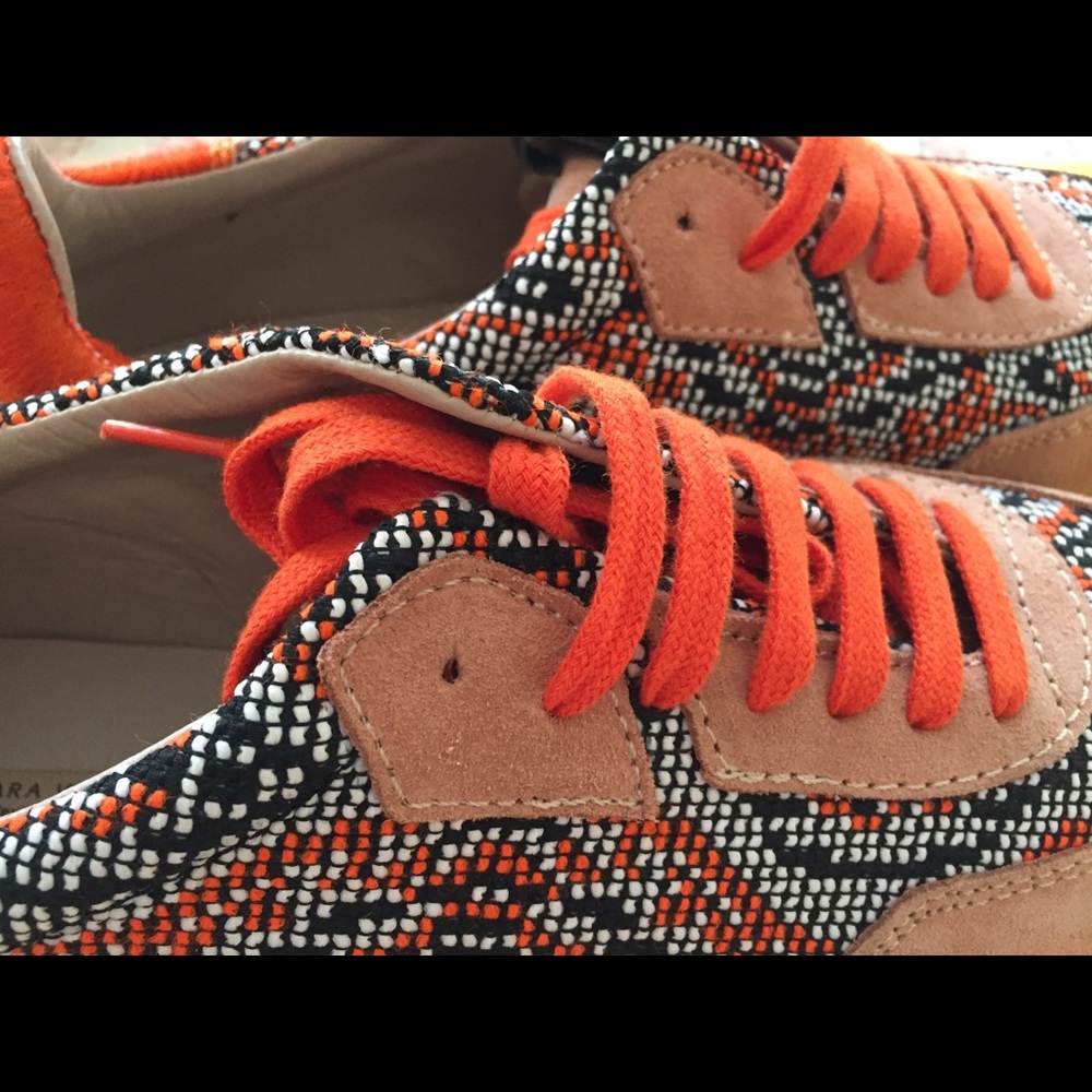 ZARA STYLISH SNEAKERS - Picture 9 of 15